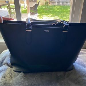 Black Tumi Tote Bag